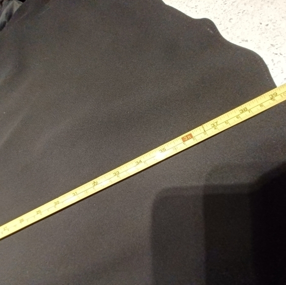 EVAN Picone Black Beaded Illusion Neckline Dress - Picture 7 of 8